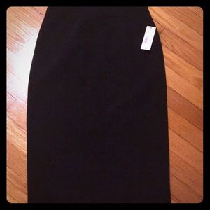 NWT! Black pencil skirt